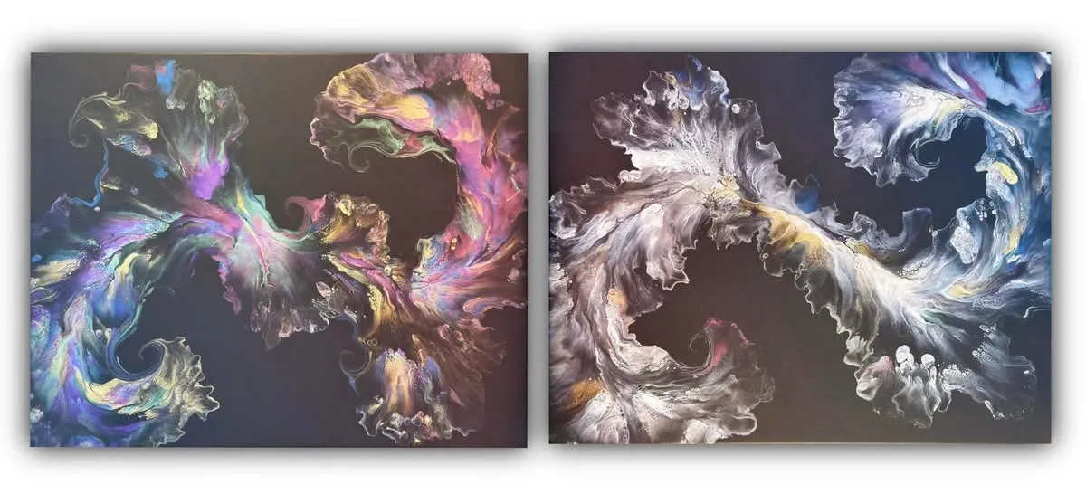 Featured Artwork 2 - Abstract acrylic composition