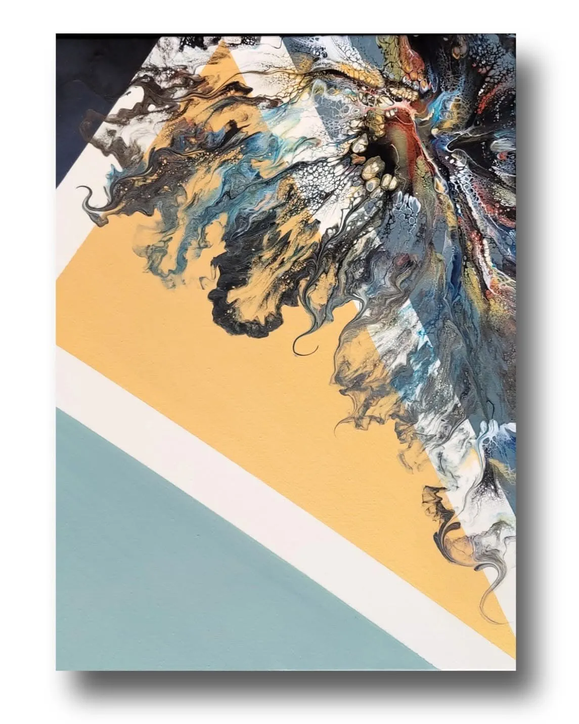Featured Artwork 3 - Vibrant floral painting
